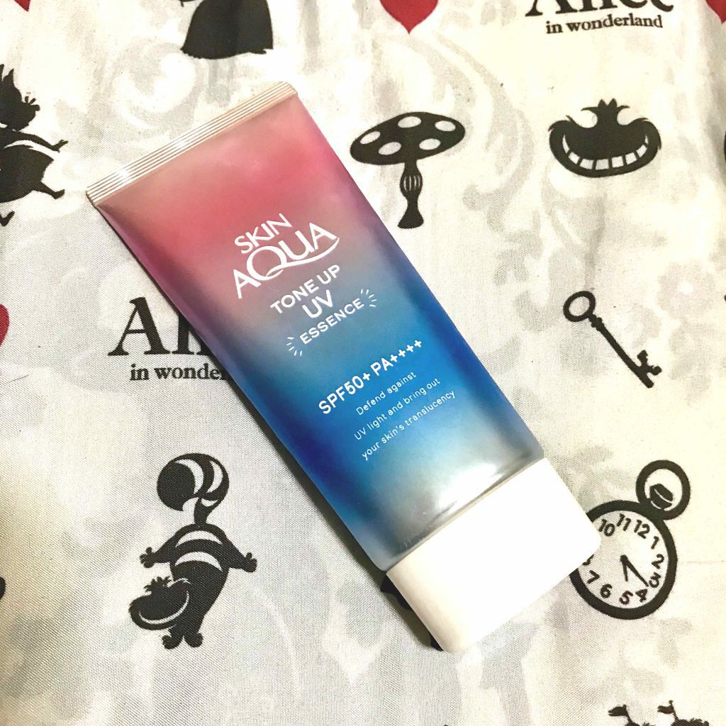 スキンアクア トーンアップUVエッセンス/スキンアクア/日焼け止めクリームを使ったクチコミ（1枚目）