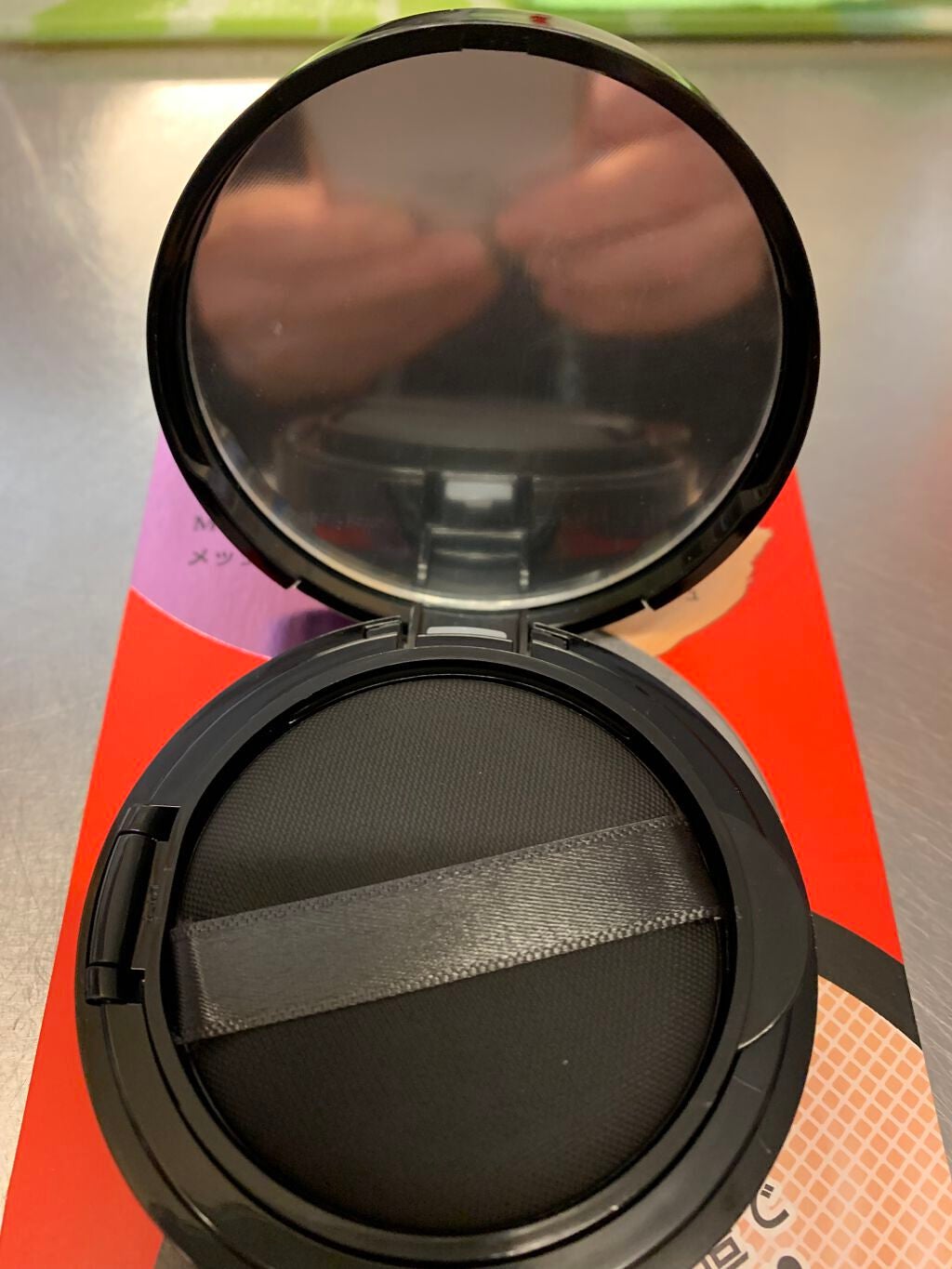 DQ メッシュカバーファンデーション/Dolly Angel/クッションファンデーションを使ったクチコミ(4枚目)