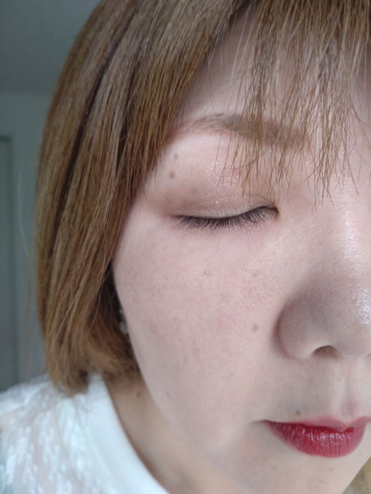 ルージュ ピュールクチュール ヴェルニ ヴィニルクリーム/YVES SAINT LAURENT BEAUTE/口紅を使ったクチコミ(4枚目)