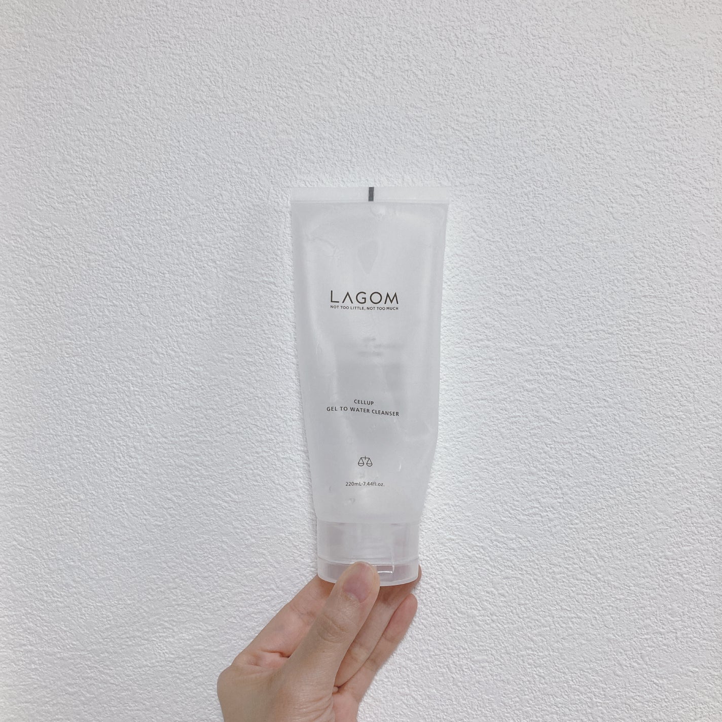 ラゴム ジェルトゥウォーター クレンザー(朝用洗顔)/LAGOM /その他洗顔料を使ったクチコミ(1枚目)