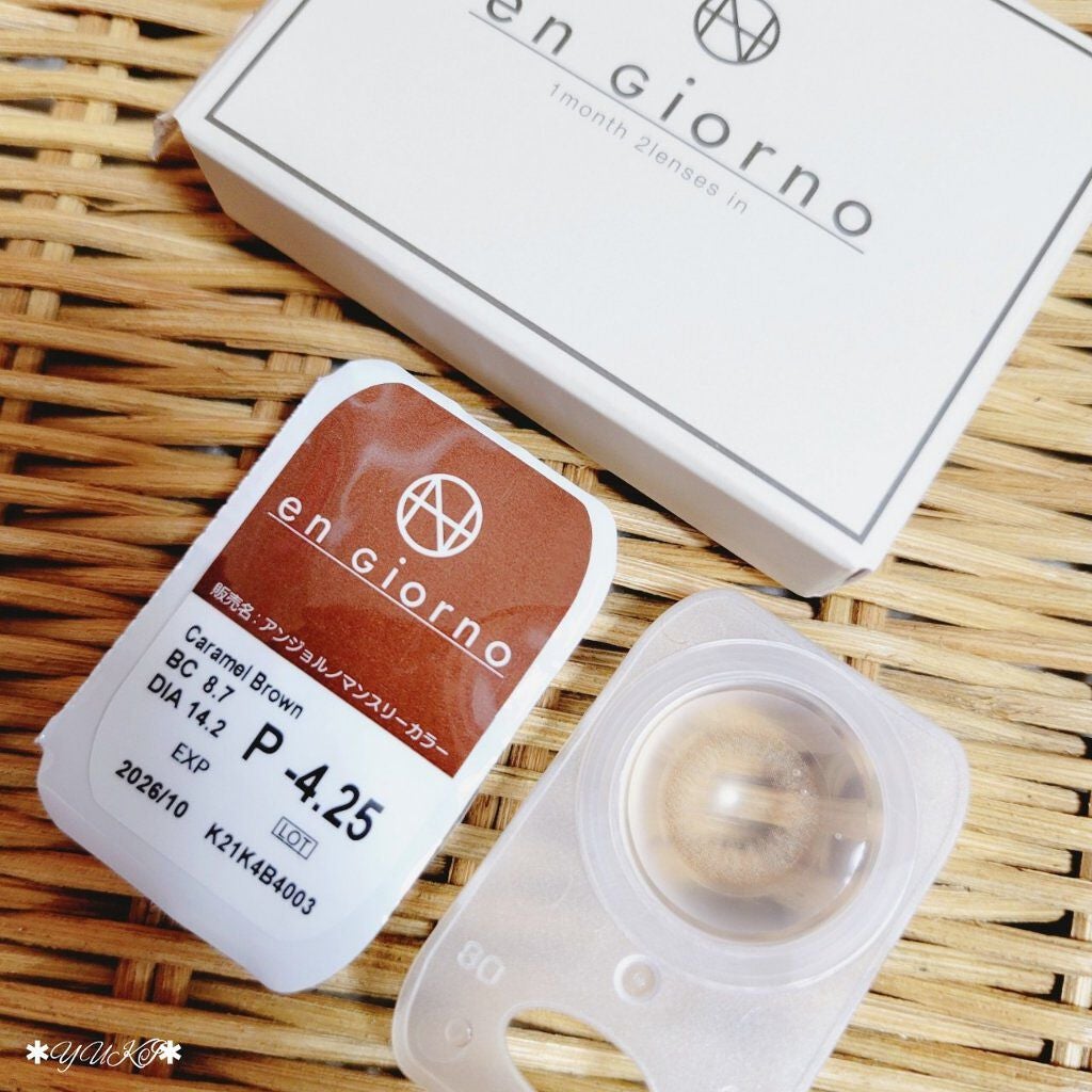 アンジョルノ/en Giorno/カラーコンタクトレンズを使ったクチコミ(7枚目)