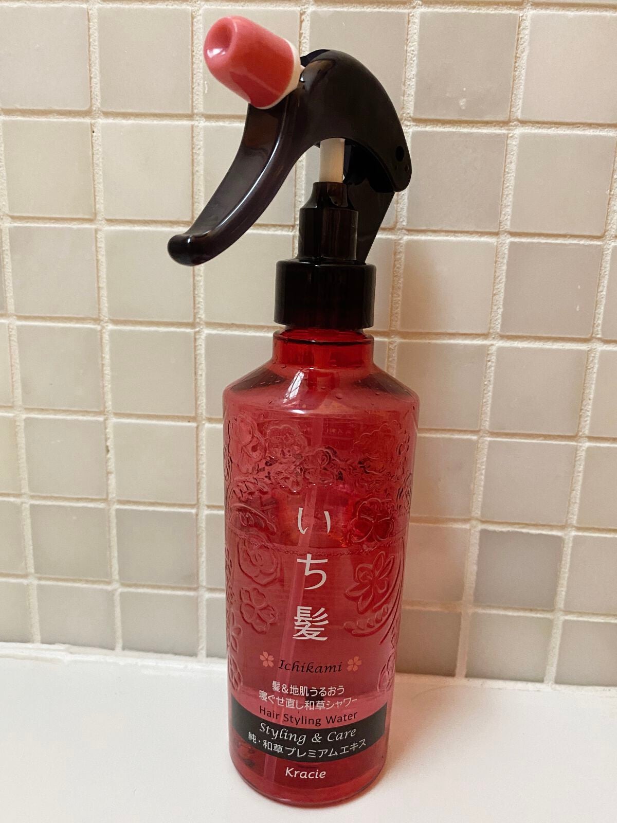 髪&地肌うるおう寝ぐせ直し和草シャワー/いち髪/ヘアミストを使ったクチコミ(1枚目)