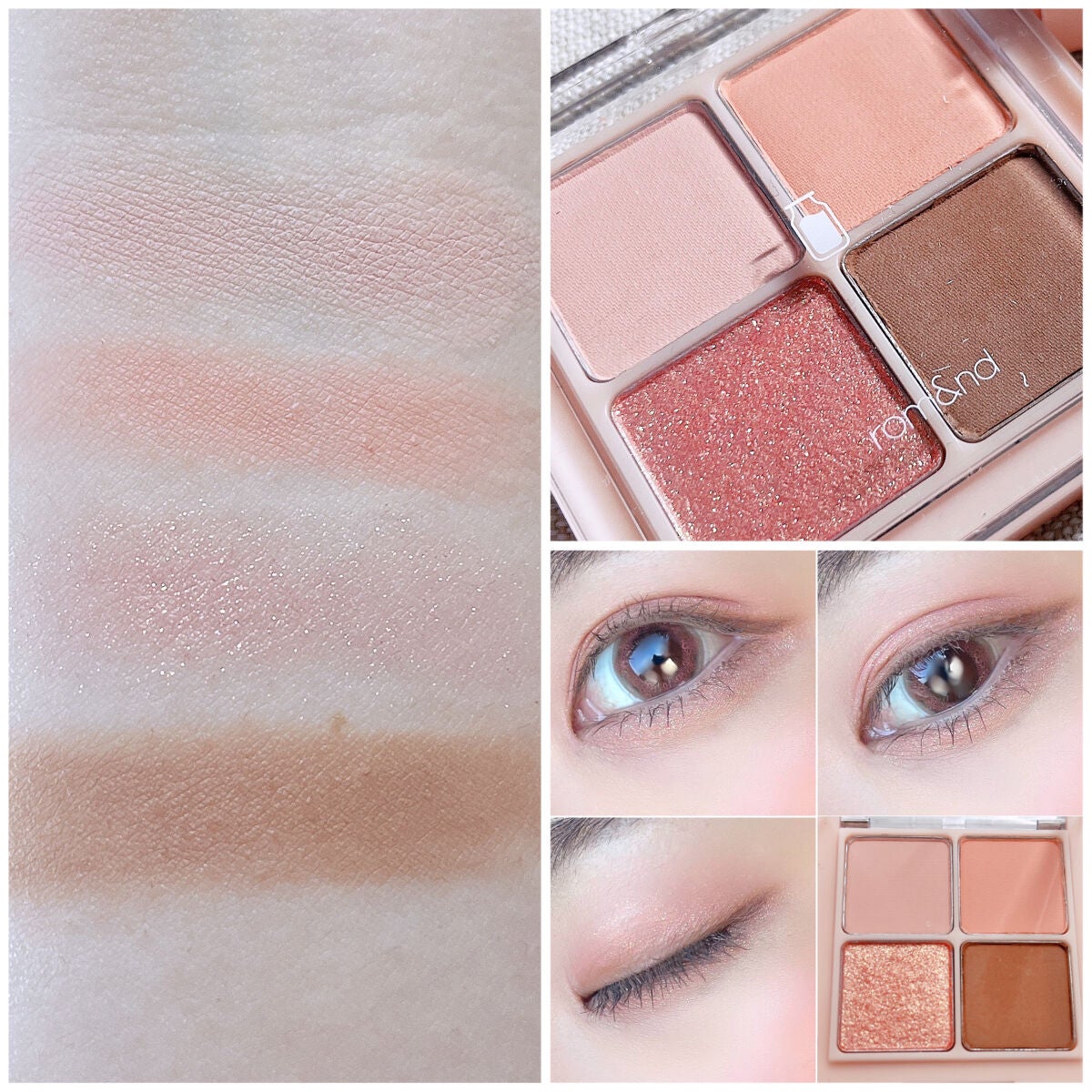 ベターザンアイズ/rom&nd/アイシャドウパレットを使ったクチコミ(2枚目)