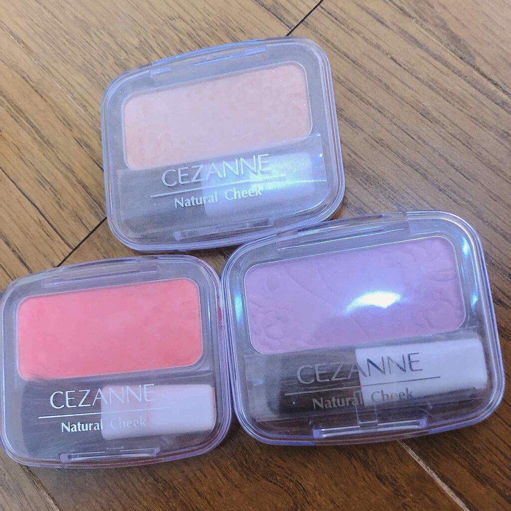 ナチュラル チークN/CEZANNE/パウダーチークを使ったクチコミ（1枚目）