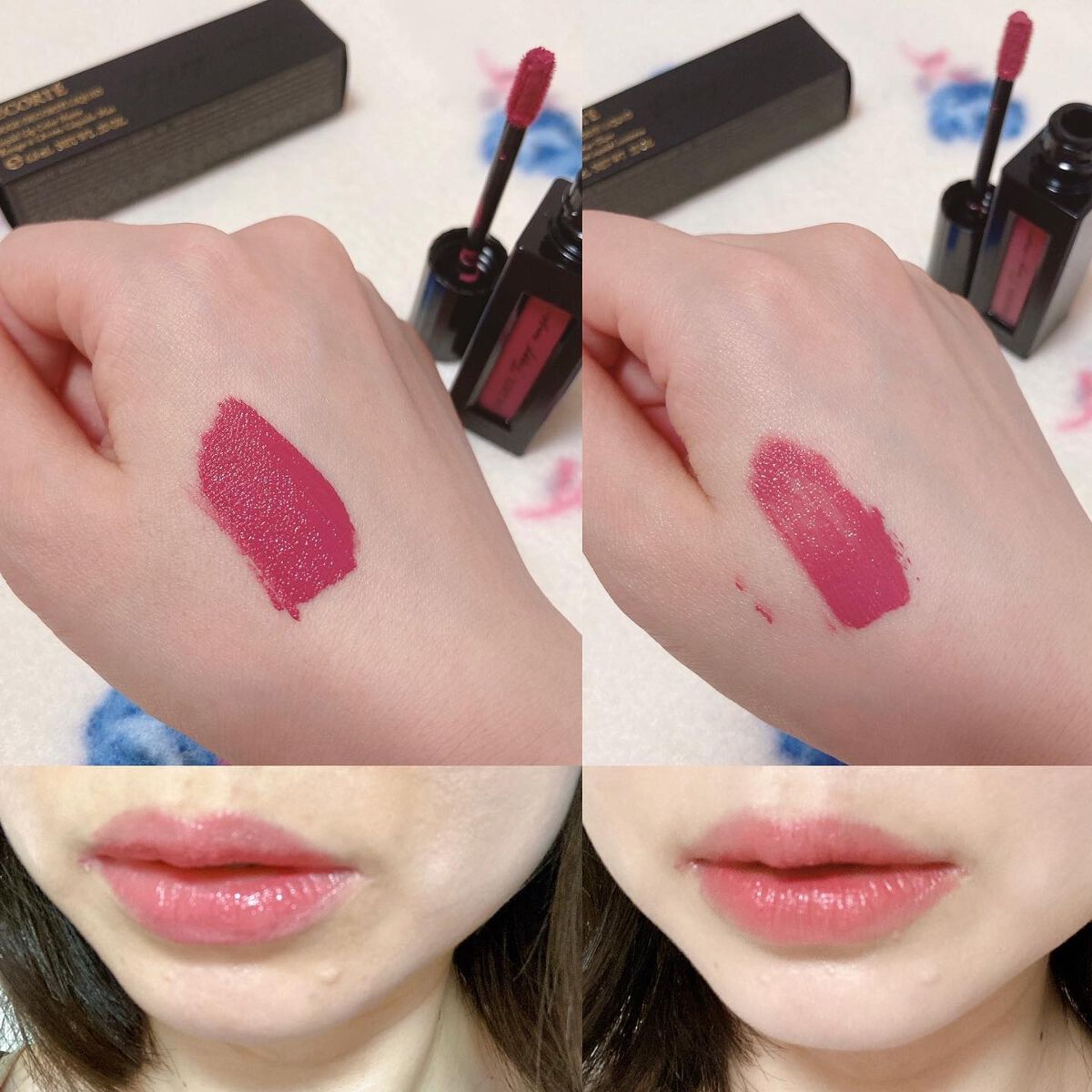 ルージュ デコルテ リキッド/DECORTÉ/口紅を使ったクチコミ(4枚目)