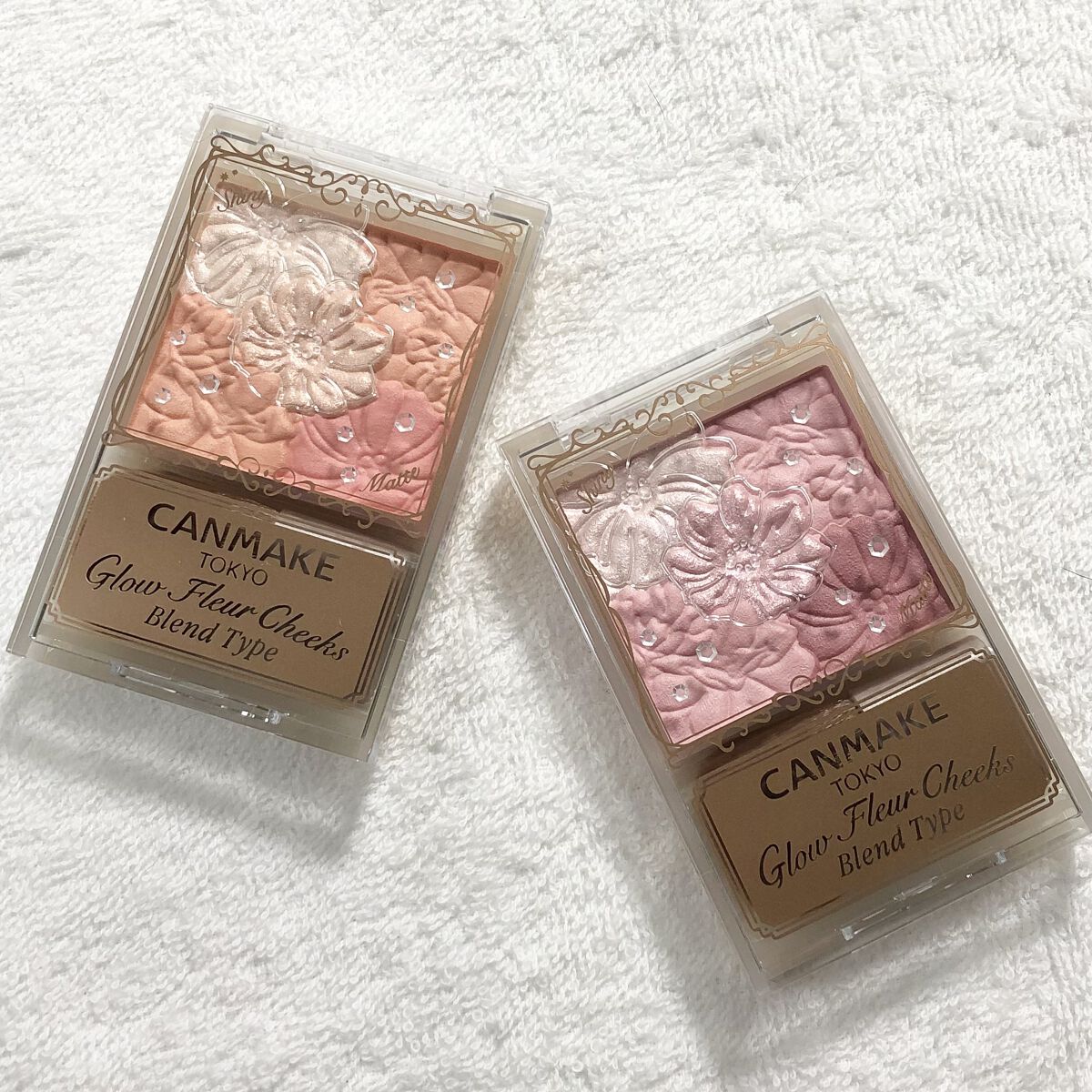 グロウフルールチークス（ブレンドタイプ）/キャンメイク/パウダーチークを使ったクチコミ（2枚目）