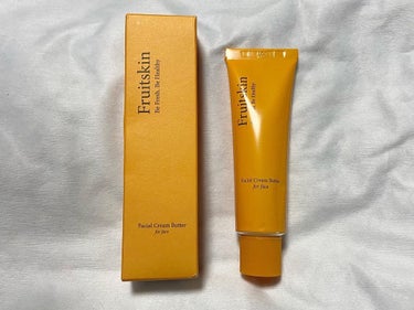 fruitskin フェイシャル クリーム バターのクチコミ「❤️セラミド配合のシアバタークリーム❤️
.
.
fruitskin
facial cream.....」（2枚目）