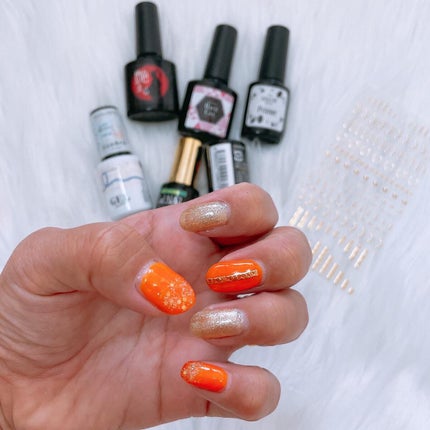 ジェルネイル(ライト対応)/セリア/ジェルネイルを使ったクチコミ(3枚目)