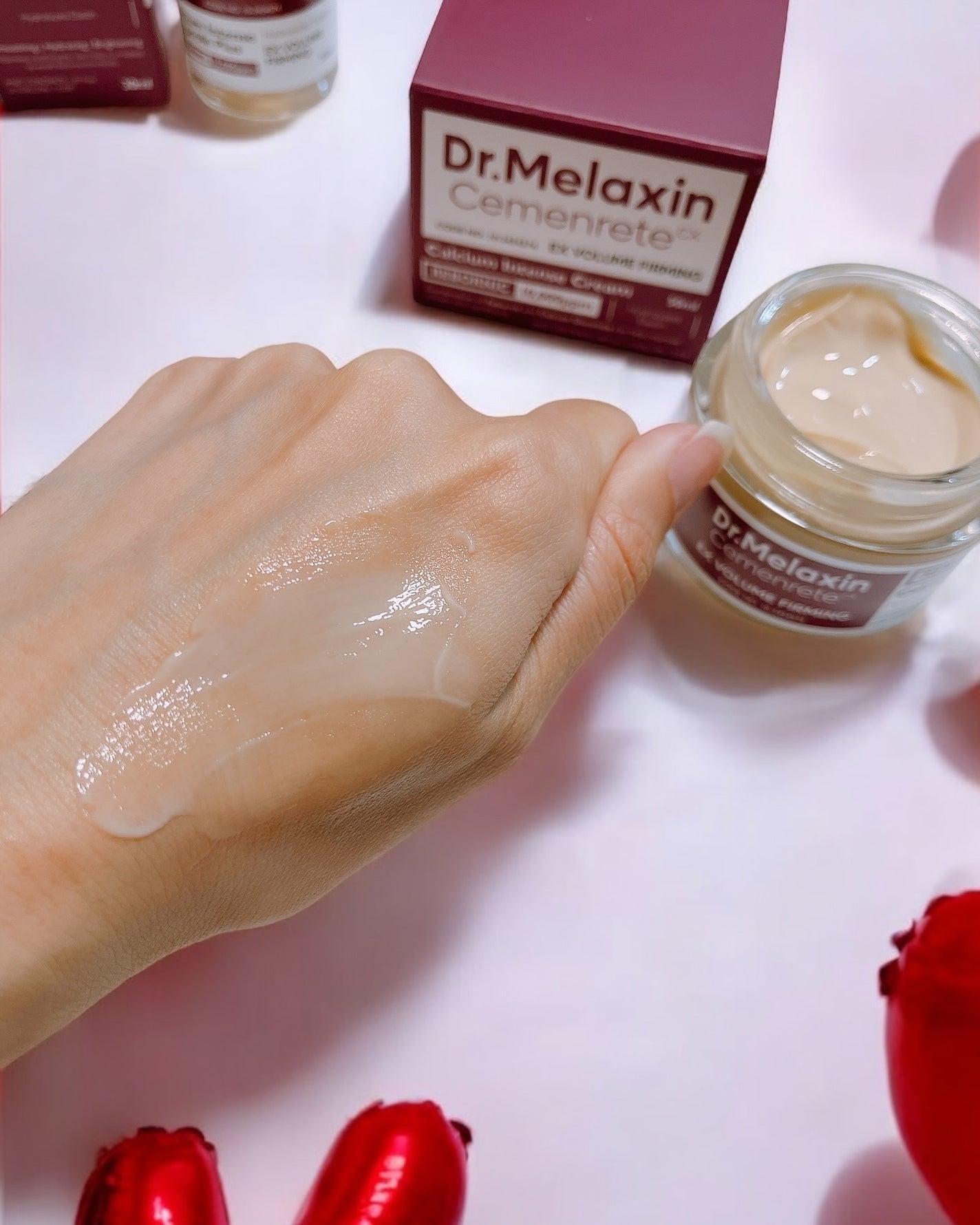 Cemenrete Calcium Intense Cream/Dr.Melaxin/フェイスクリームを使ったクチコミ(10枚目)