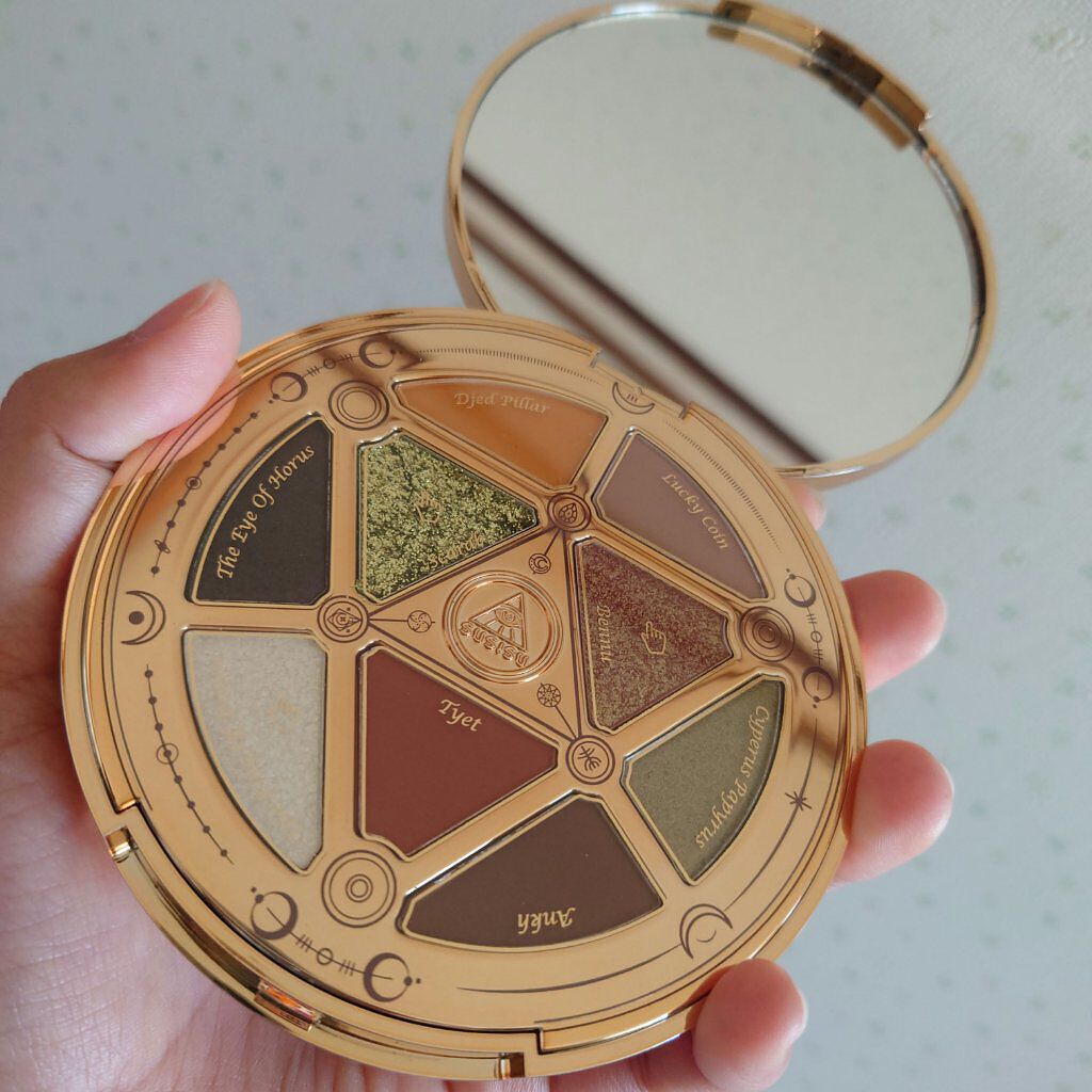 GODDESS 9 EYESHADOW 01/SUSISU/アイシャドウパレットを使ったクチコミ（2枚目）