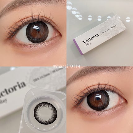 Victoria(ヴィクトリア)1day/Victoria/ワンデー(1DAY)カラコンを使ったクチコミ(5枚目)