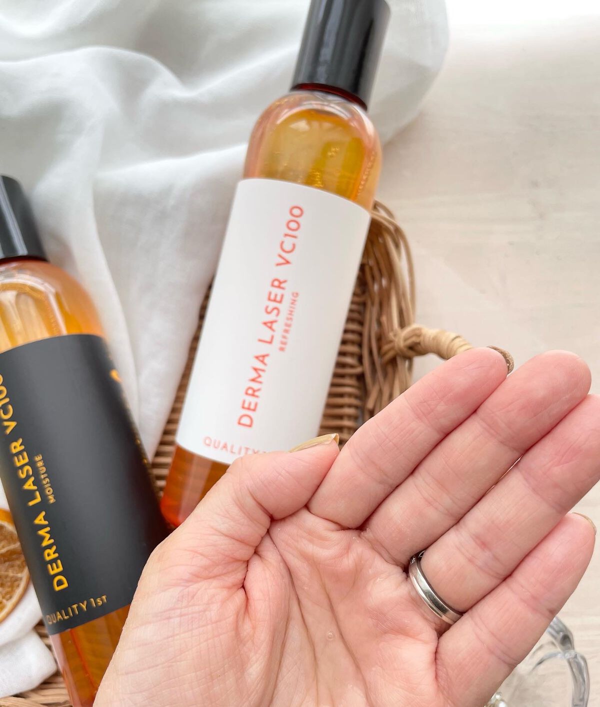 ダーマレーザー スーパーVC100ローション（しっとり）/クオリティファースト/化粧水を使ったクチコミ（2枚目）