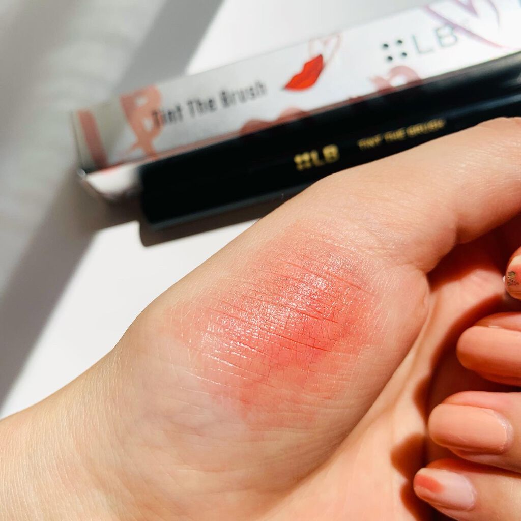 ティント ザ ブラッシュ/LB/リップティントを使ったクチコミ（3枚目）