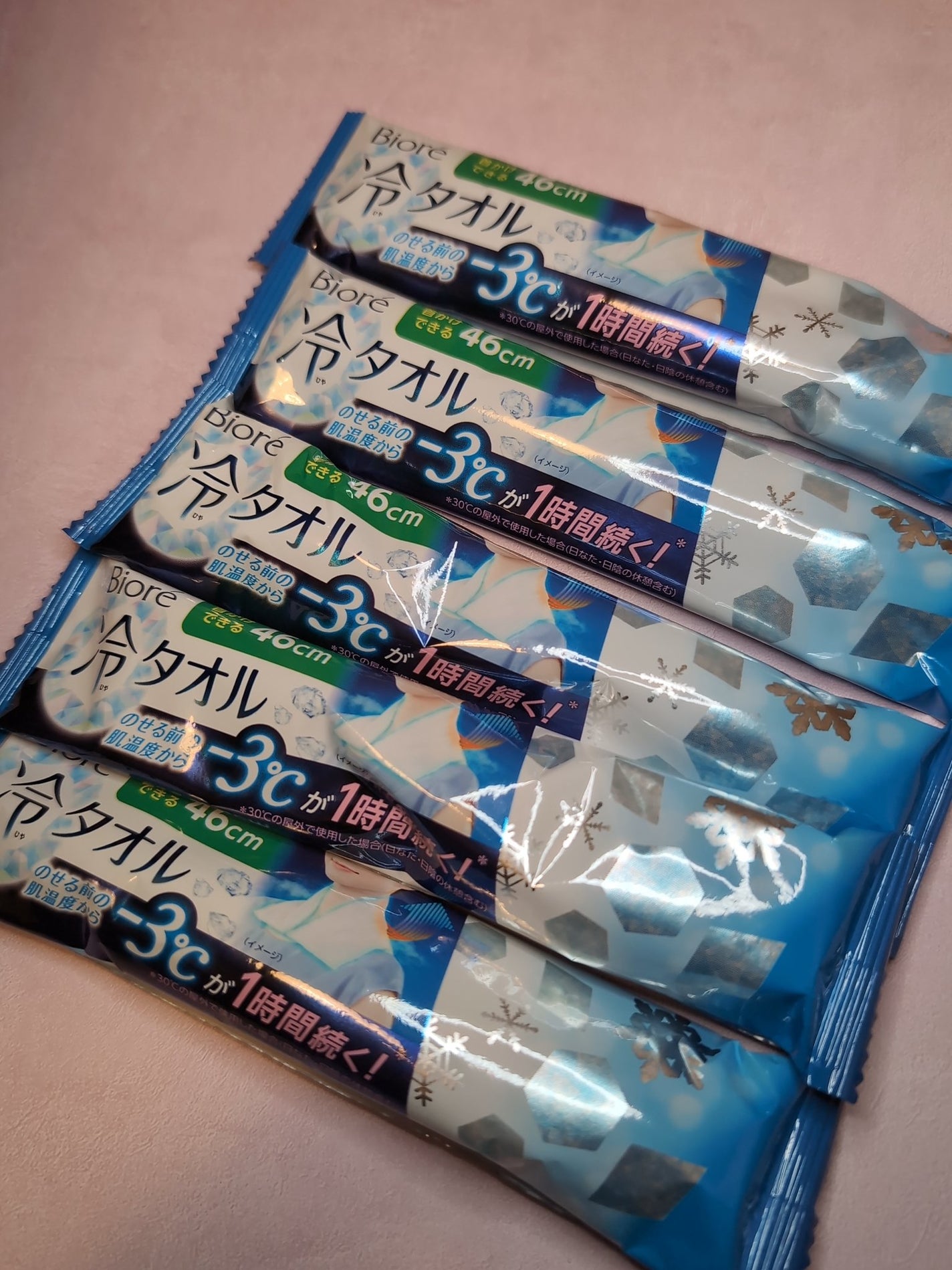 冷タオル 無香性/ビオレ/ボディシートを使ったクチコミ(2枚目)