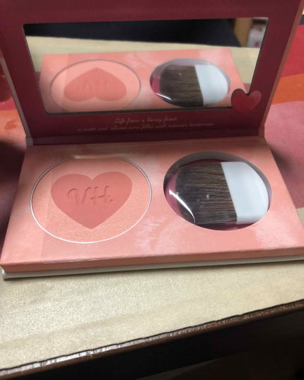 ワンダーハニー ハートフルなピュアチーク/VECUA Honey/パウダーチークを使ったクチコミ(3枚目)