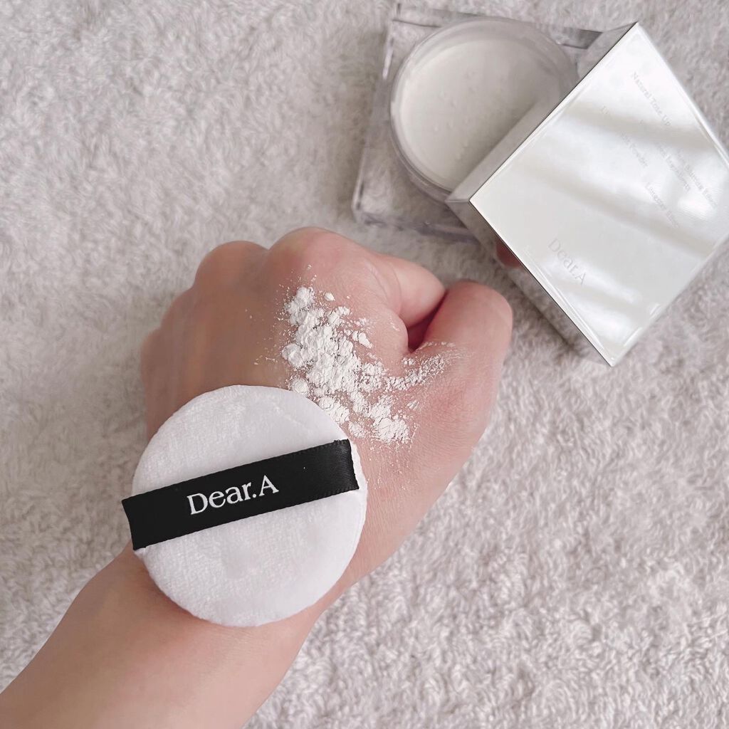 フェイス ブラー フィニッシング パウダー/Dear.A/ルースパウダーを使ったクチコミ（3枚目）