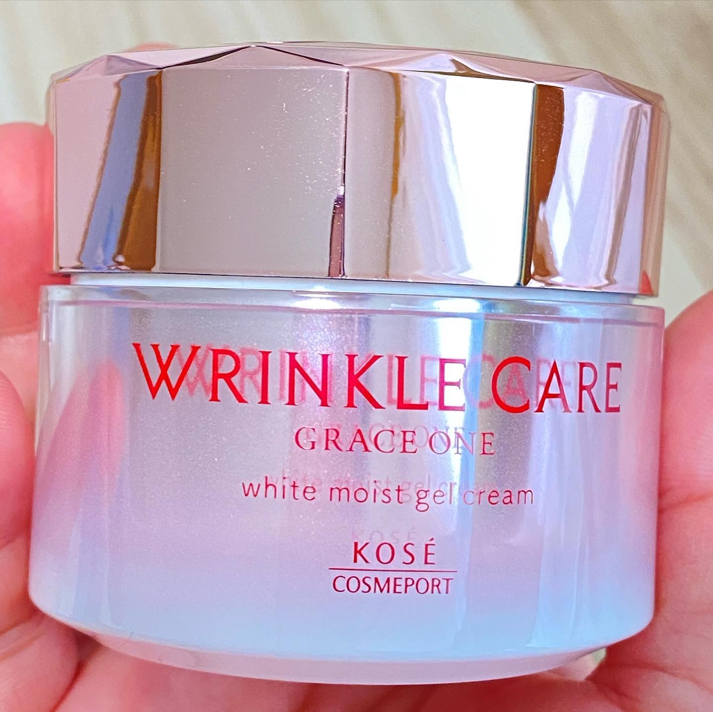 リンクルケア ホワイト モイストジェルクリーム/グレイスワン/オールインワン化粧品を使ったクチコミ（2枚目）