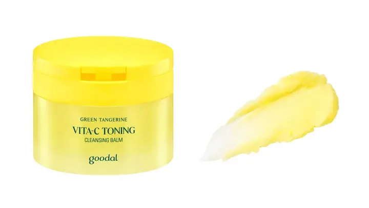 グリーンタンジェリンビタCトーニングクレンジングバーム goodal