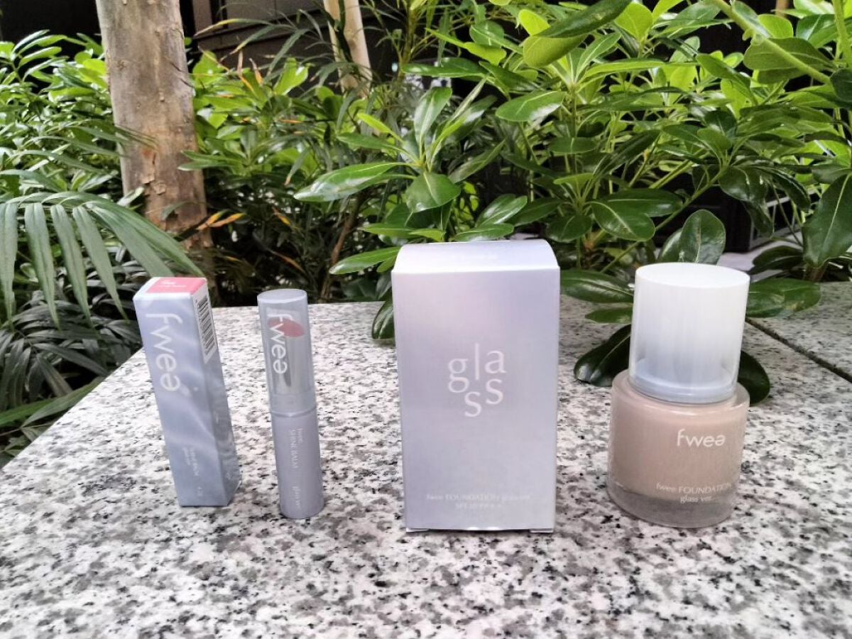 フィーファンデーションガラス/fwee/リキッドファンデーションを使ったクチコミ(4枚目)