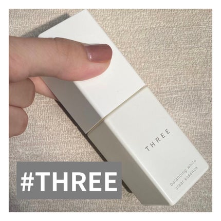 バランシング ホワイト クリアエッセンス/THREE/美容液を使ったクチコミ(1枚目)