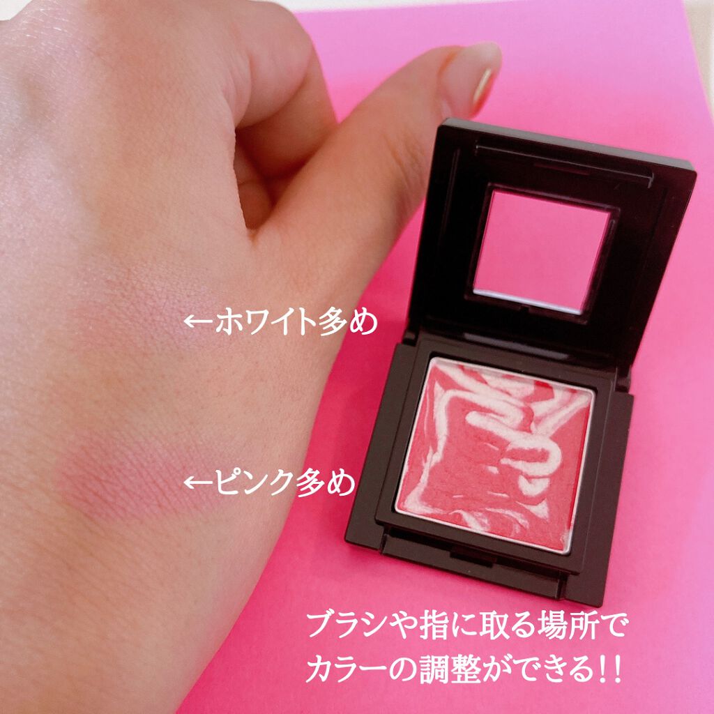 ヴィセ アヴァン シングルアイカラー マーブル 124 ANGEL TRAP/Visée/単色アイシャドウを使ったクチコミ（2枚目）