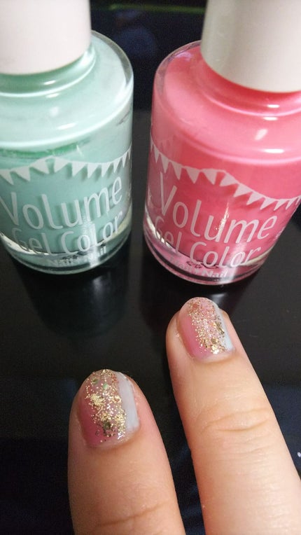 ボリュームジェルカラーN/ネイルネイル/オールインワンネイルを使ったクチコミ(1枚目)