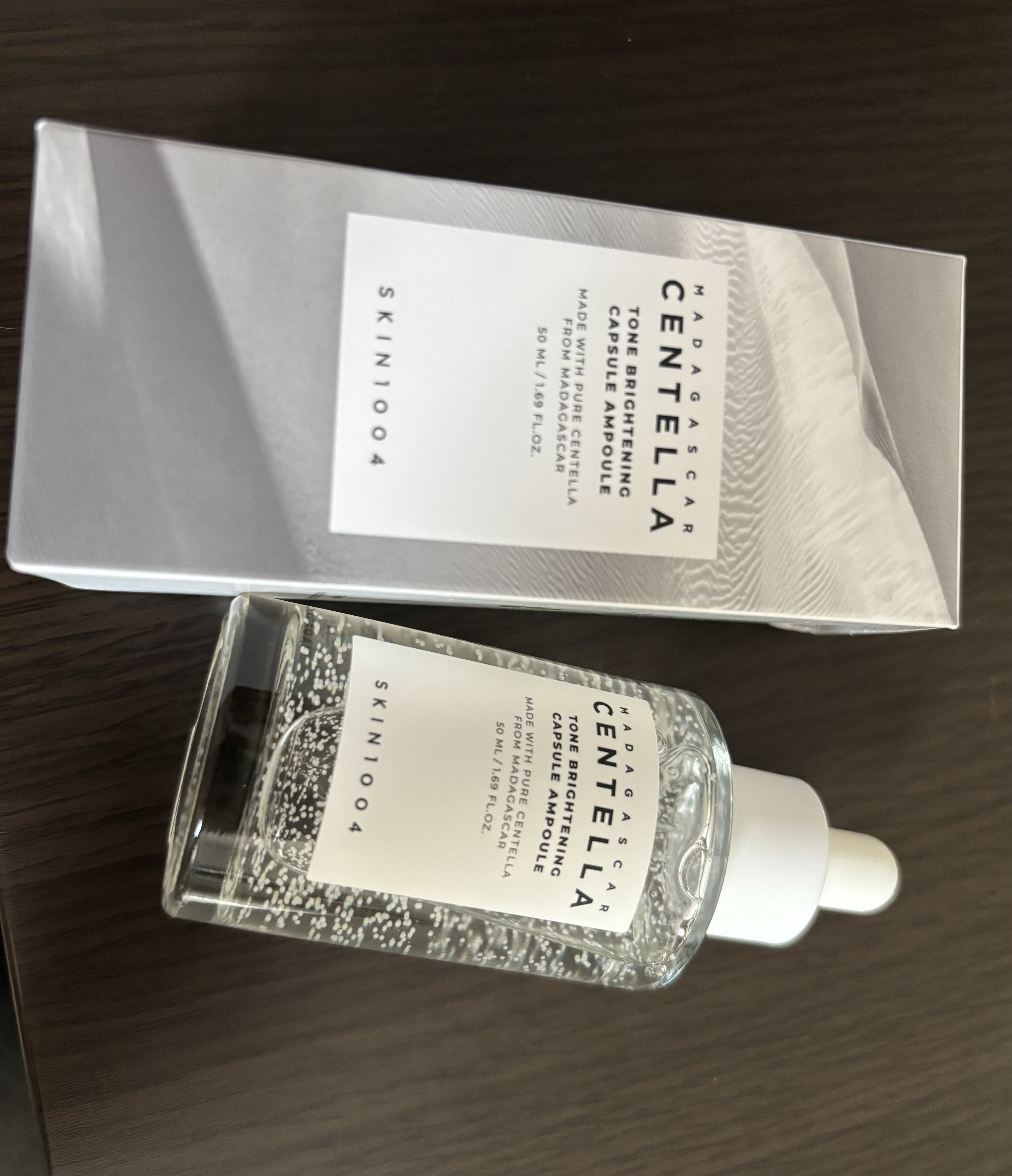 トーンブライトニング カプセルアンプル/SKIN1004/美容液を使ったクチコミ（1枚目）