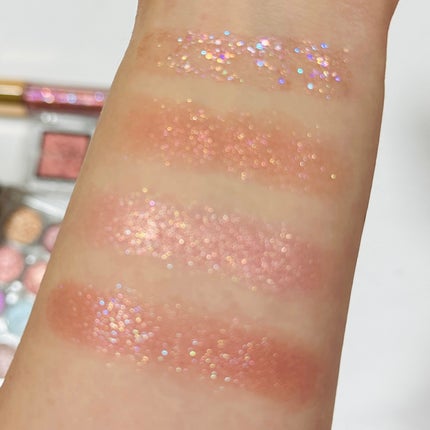 パラダイス シャイン アイ シークイン/DEAR DAHLIA/リキッドアイシャドウを使ったクチコミ(4枚目)