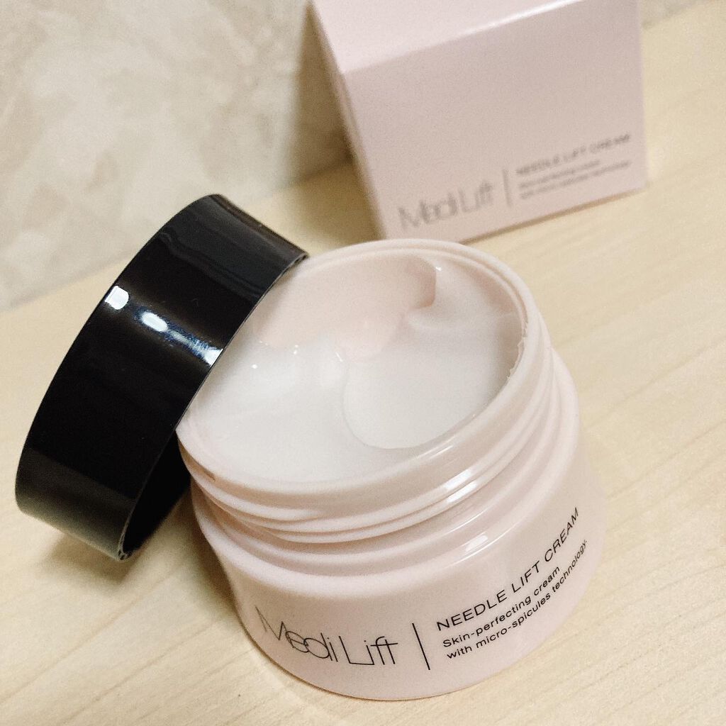 メディリフト ニードルリフトクリーム/YA-MAN TOKYO JAPAN/フェイスクリームを使ったクチコミ(3枚目)