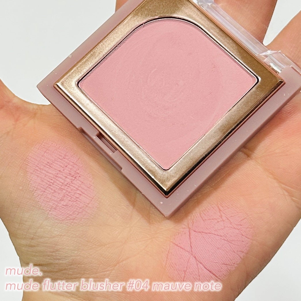 フラッターブラッシャー/mude/パウダーチークを使ったクチコミ(2枚目)