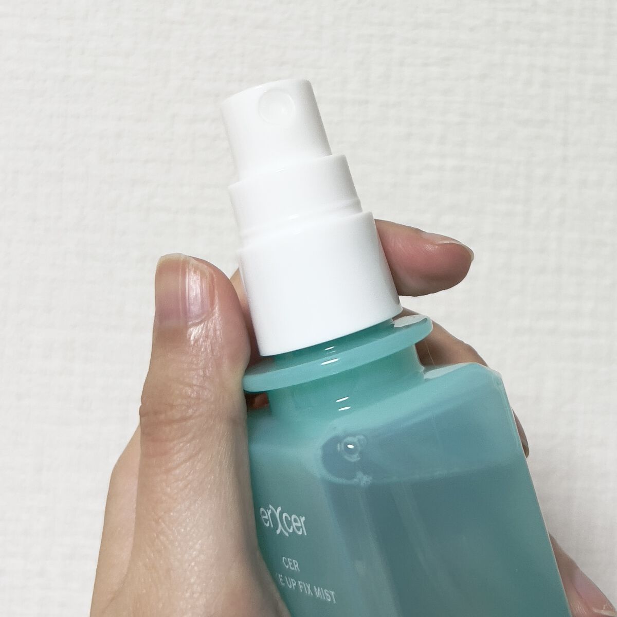 メイクアップフィックスミスト/cerXcer/フィックスミストを使ったクチコミ（3枚目）