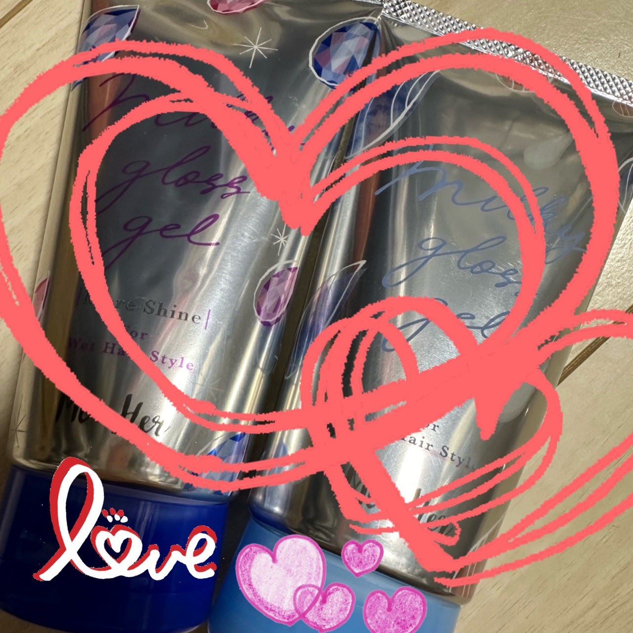 ミルキィグロスジェル/Me&Her/ヘアジェルを使ったクチコミ(1枚目)