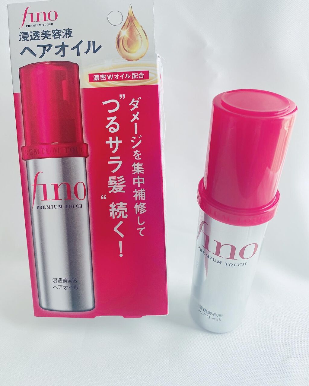 フィーノ　プレミアムタッチ　濃厚美容液ヘアオイル/フィーノ/ヘアオイルを使ったクチコミ（2枚目）