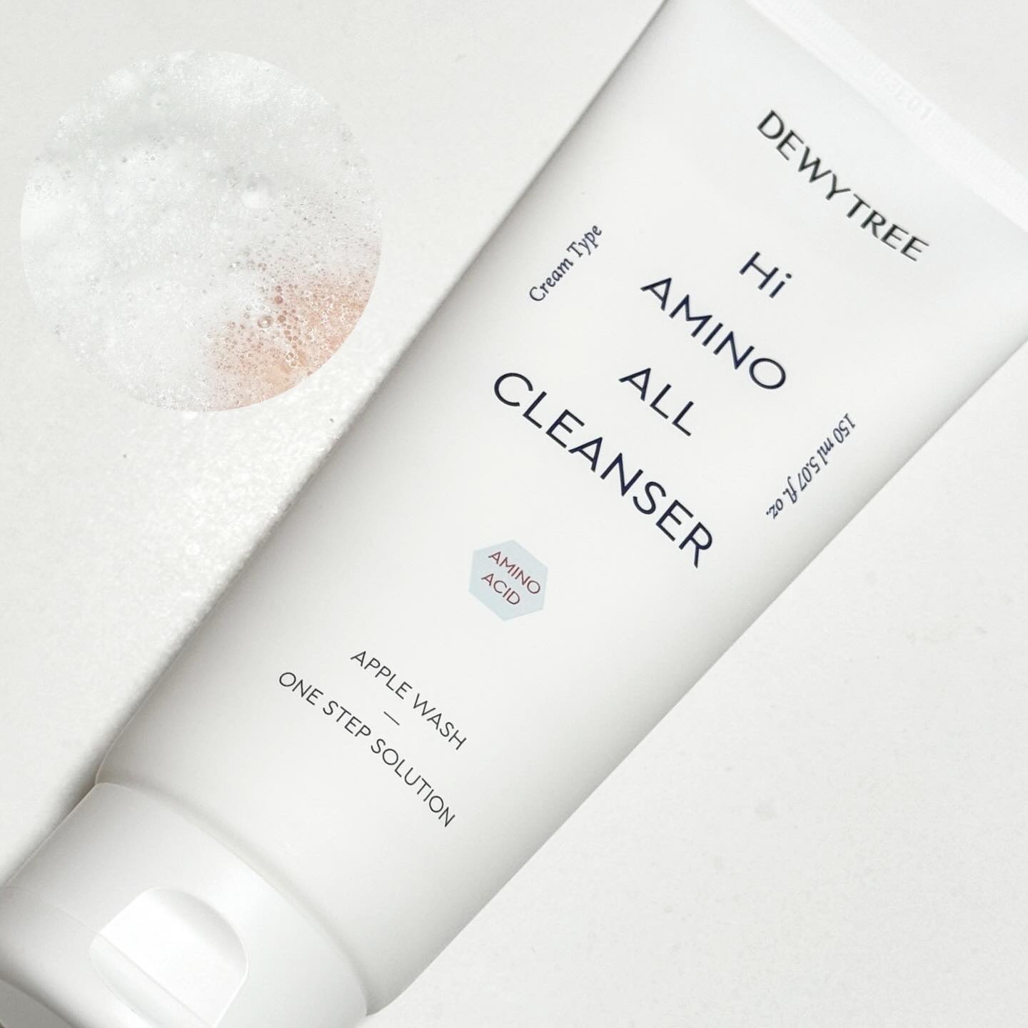 ハイアミノオールクレンザー/DEWYTREE/洗顔フォームを使ったクチコミ（3枚目）