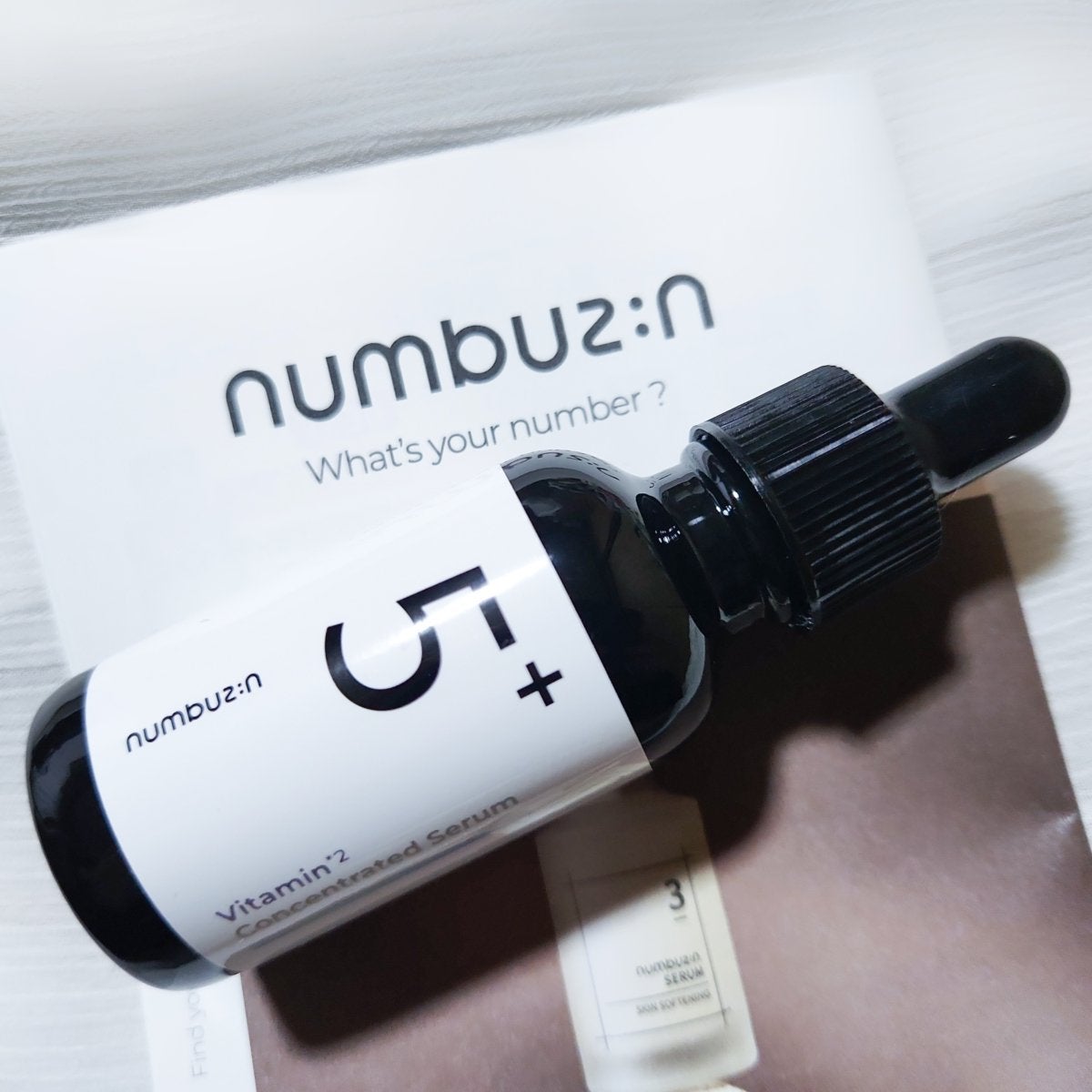 5番 白玉グルタチオンC美容液/numbuzin/美容液を使ったクチコミ(1枚目)