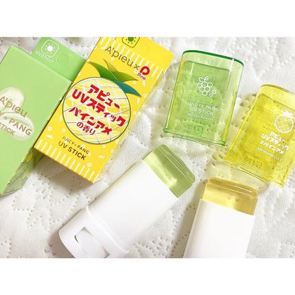 アピュー ジューシーパン UVスティック/A’pieu/日焼け止め・UVケアを使ったクチコミ(1枚目)