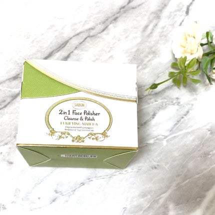 フェイスポリッシャー リラクシング(ラベンダー)/SABON/スクラブ・ゴマージュを使ったクチコミ(2枚目)