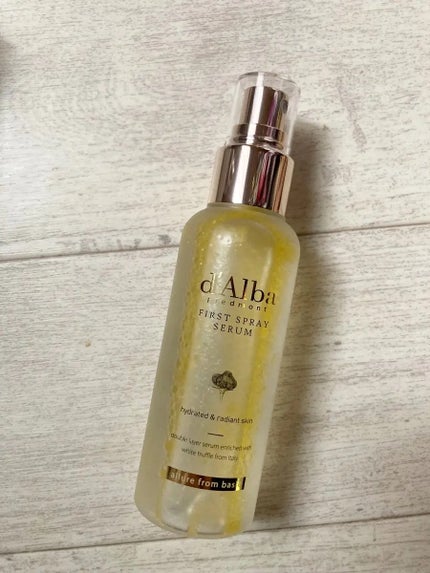 ダルバ ホワイトトリュフファーストスプレーセラム/ダルバ/ミスト状化粧水を使ったクチコミ(2枚目)