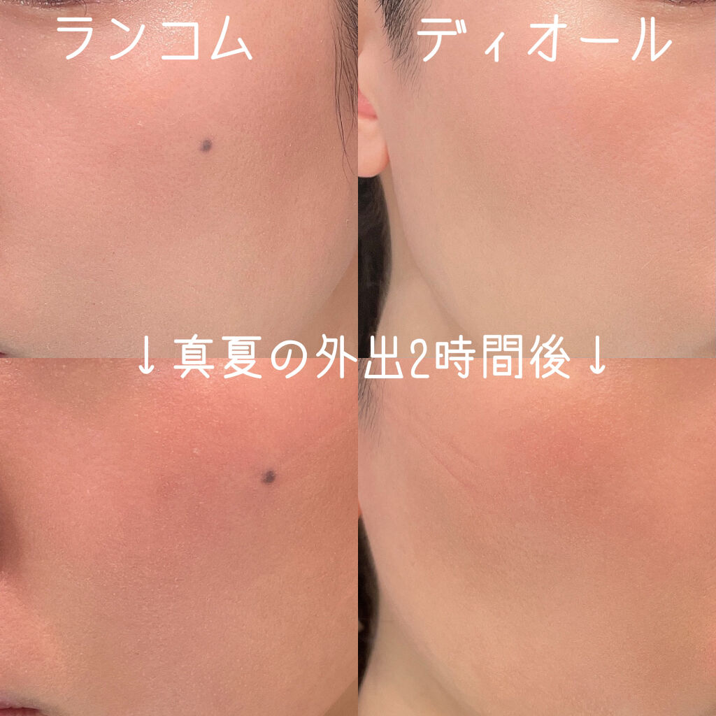 タンイドル ウルトラ ウェア リキッド/LANCOME/リキッドファンデーションを使ったクチコミ（3枚目）