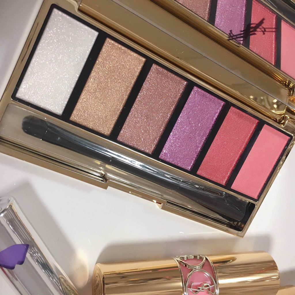 試してみた】メイクパレット シマー ラッシュ YVES SAINT