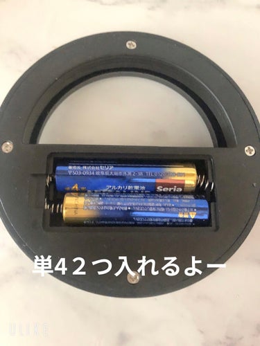 30SMD LED自撮りライト/DAISO/その他を使ったクチコミ（2枚目）