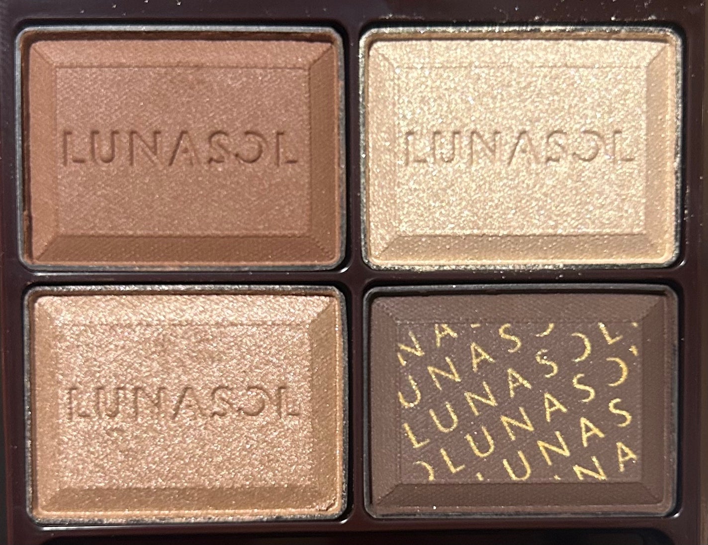セレクション・ドゥ・ショコラアイズ/LUNASOL/アイシャドウパレットを使ったクチコミ(2枚目)