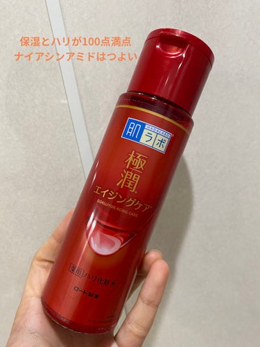 極潤 薬用ハリ化粧水【医薬部外品】/肌ラボ/化粧水を使ったクチコミ（1枚目）