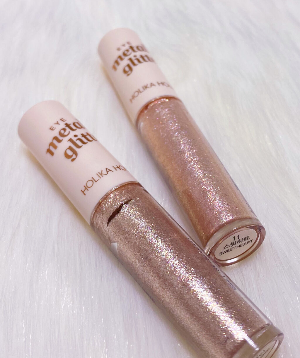 アイメタルグリッター/HOLIKA HOLIKA/グリッターを使ったクチコミ（1枚目）