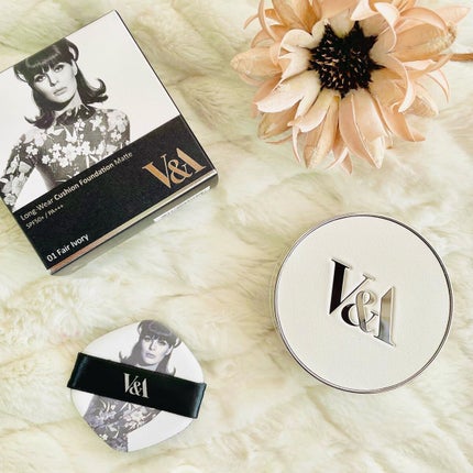 ロングウェアクッションファンデーション/V&Aビューティー/クッションファンデーションを使ったクチコミ(5枚目)