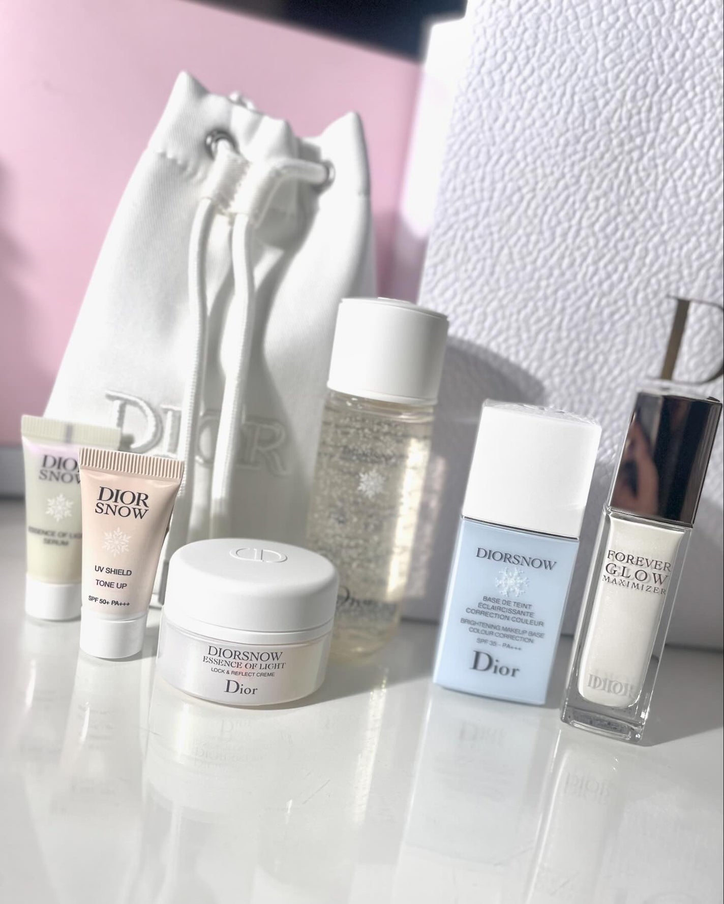 【旧】スノー メイクアップ ベース UV35 SPF35/PA+++/Dior/化粧下地を使ったクチコミ(5枚目)