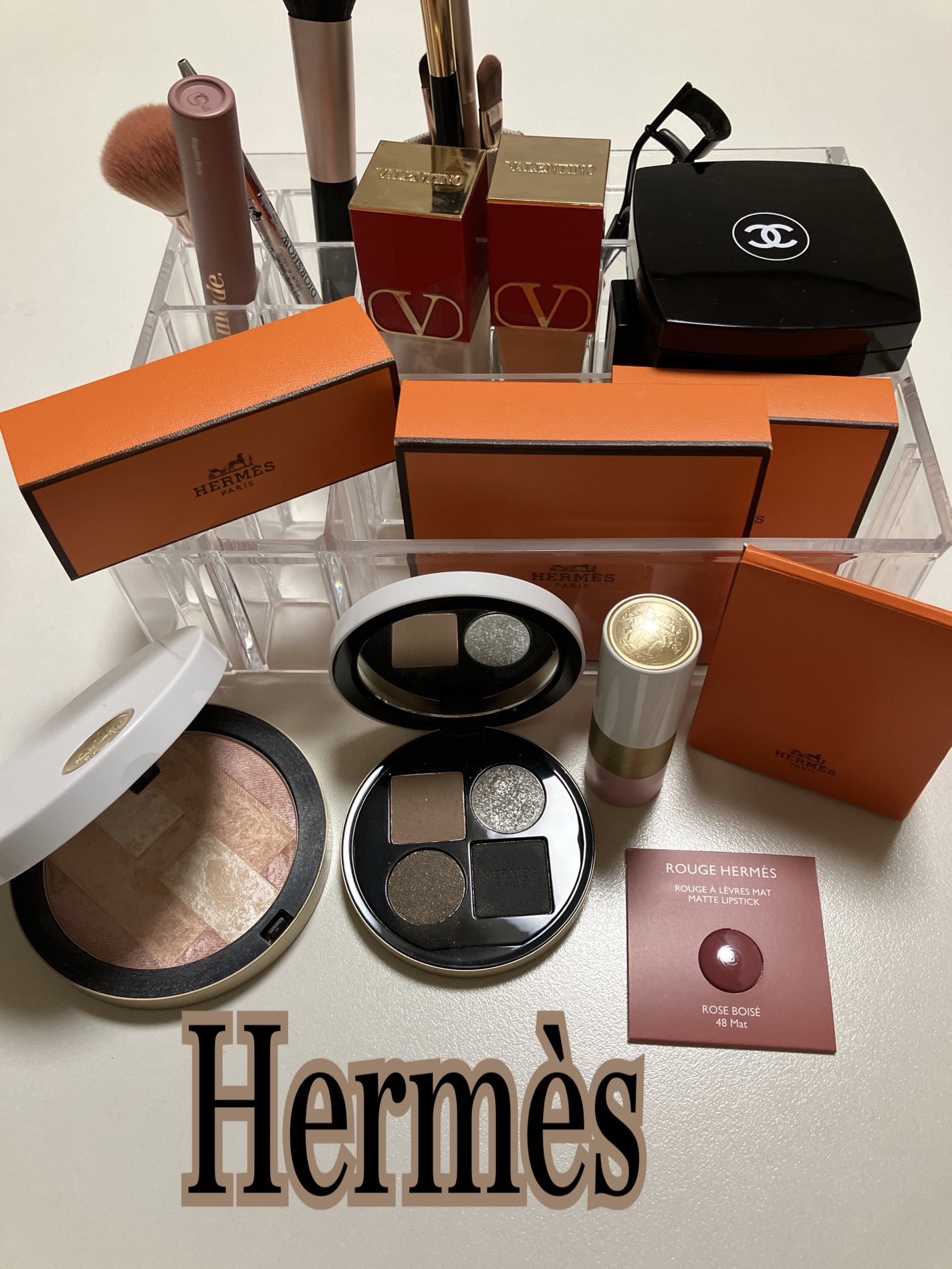 ローズ・エルメス ローズ ア レーヴル/エルメス/口紅を使ったクチコミ(1枚目)