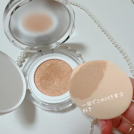 ハートリーフシーンカバークッション/23years old/クッションファンデーションを使ったクチコミ(7枚目)