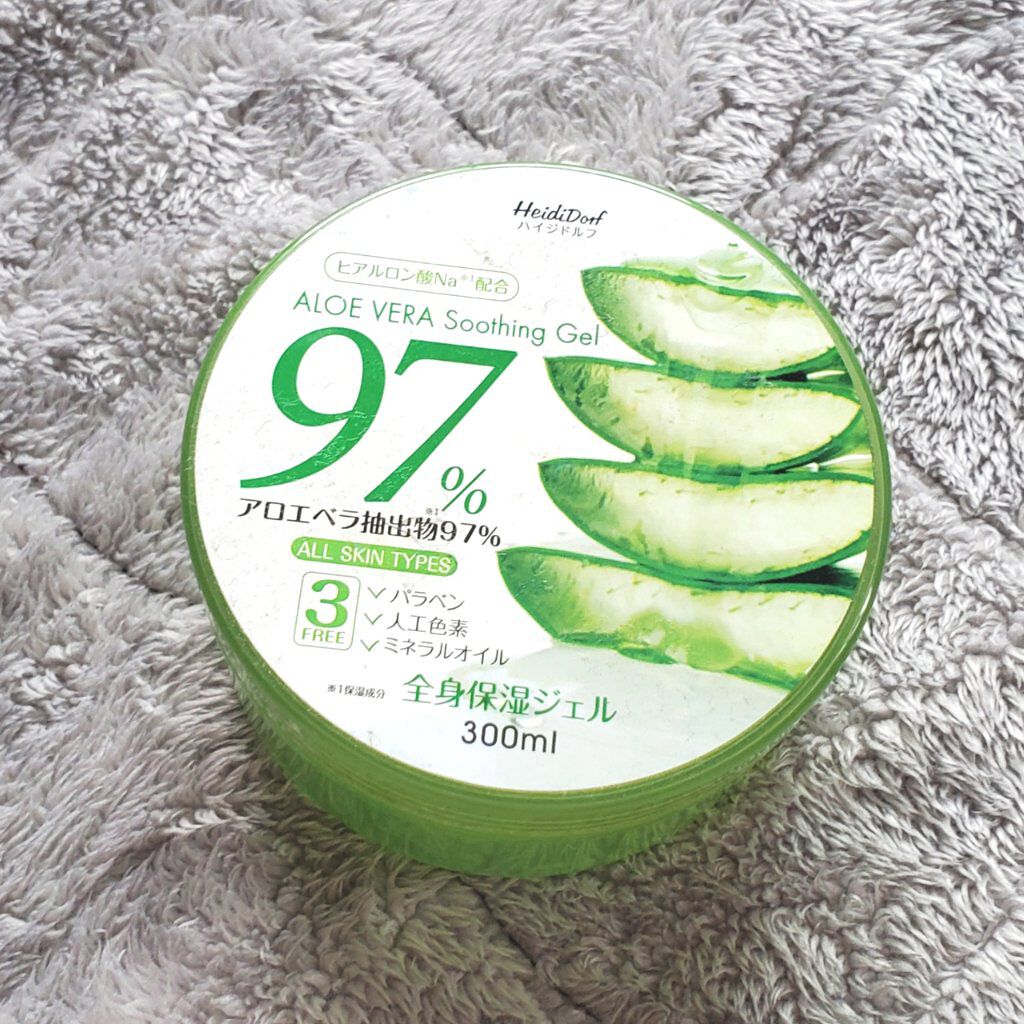 ハイジドルフジェル アロエ/ハイジドルフ/ボディローションを使ったクチコミ（1枚目）