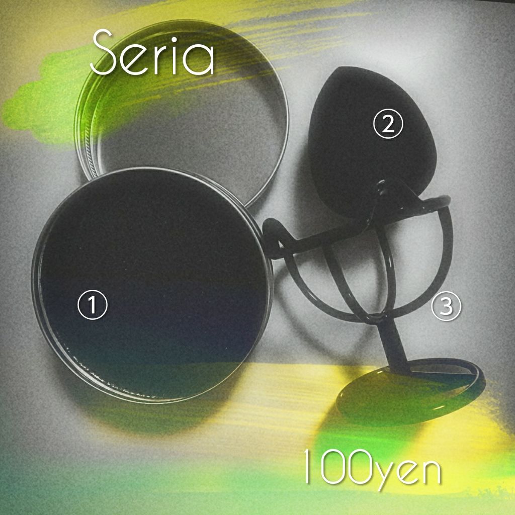 3Dパフ/セリア/パフ・スポンジを使ったクチコミ（1枚目）